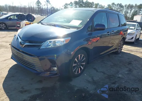 2018 Toyota Sienna Xle from USA, damaged, VIN 5TDDZ3DC6JS206368